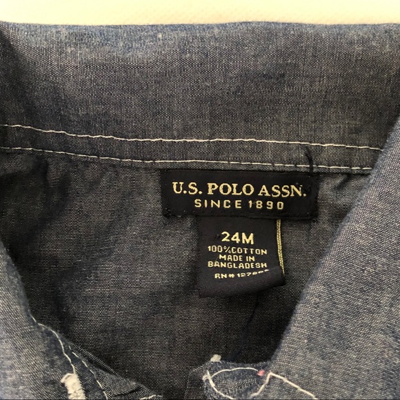 US Polo Assn Toddler Shirt - Picture 3 of 7